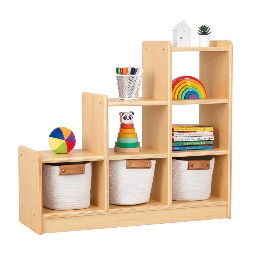 置物 More and More Amazon.com: FATORRI 6 Cube Storage Organizer Shelf, Wood and